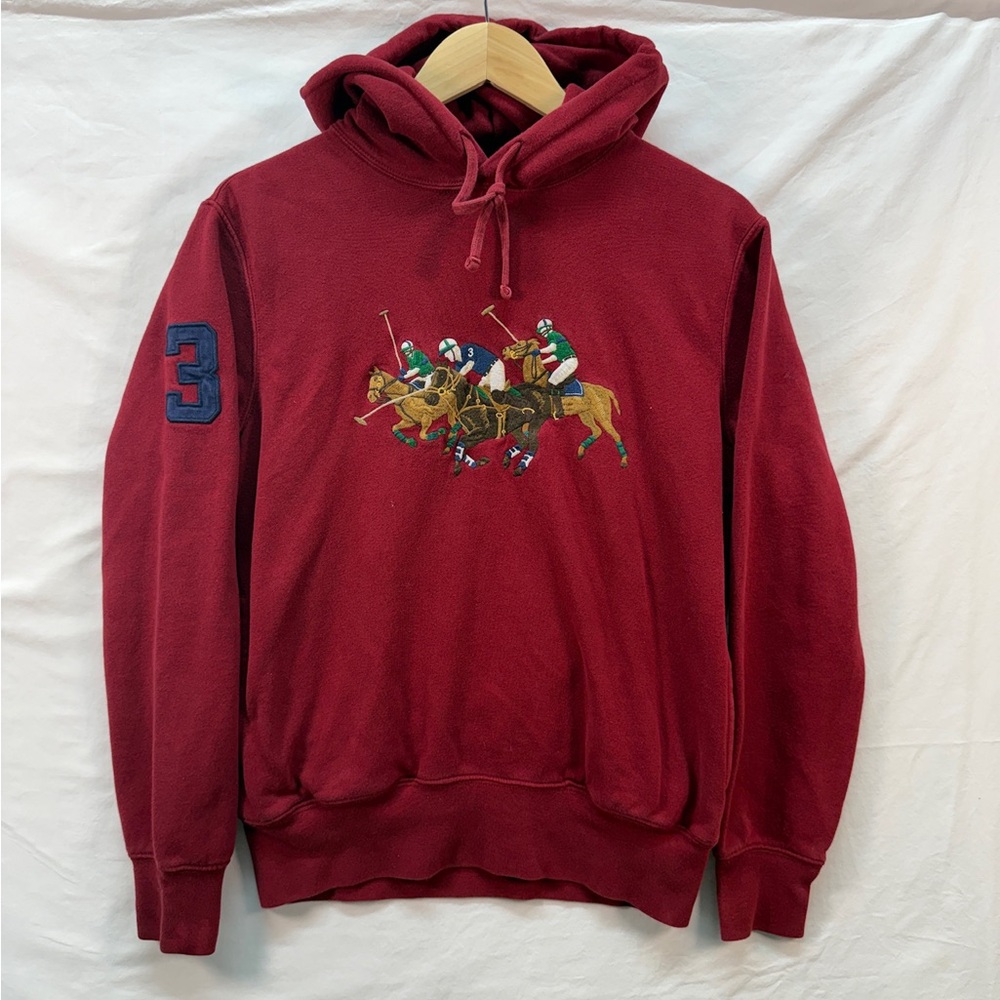 Polo Ralph Lauren Polo Bear Hoodie Red Classic Pullover